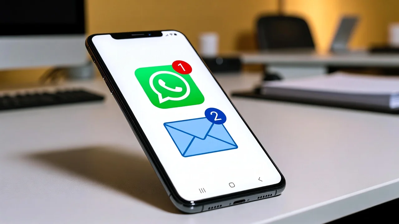 Alertas multicanal - Notificaciones por Email y WhatsApp