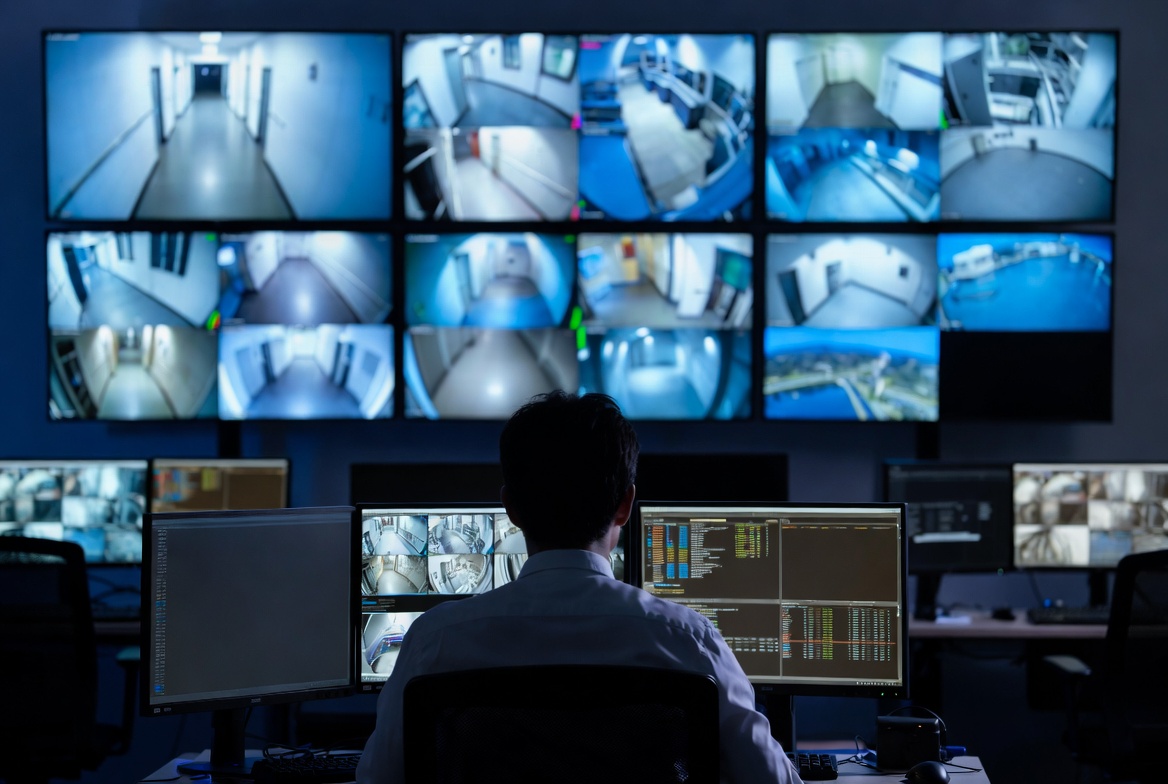 Videovigilancia 24/7 - Monitoreo de cámaras profesional